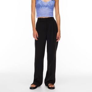 Aritzia Wilfred Effortless Pant, Black (second listing)